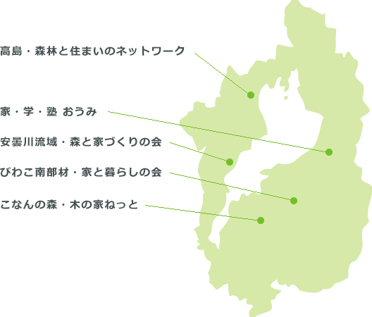 環境へのこだわり 木が香る　滋賀ほんまもんの家